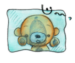 Relax bear Kuman vol.2 sticker #2629352