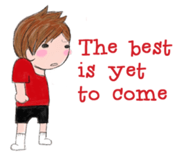 Schoolchild Akkun(English) sticker #2629375