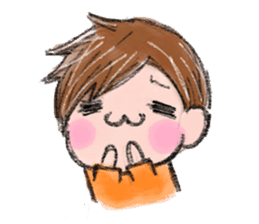 Schoolchild Akkun(English) sticker #2629378