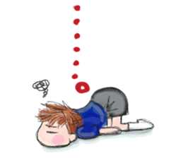 Schoolchild Akkun(English) sticker #2629382