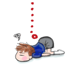 Schoolchild Akkun(English) sticker #2629382