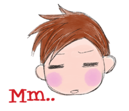 Schoolchild Akkun(English) sticker #2629383