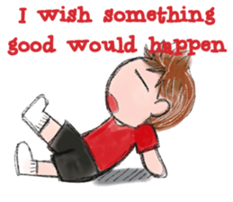 Schoolchild Akkun(English) sticker #2629399