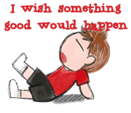 Schoolchild Akkun(English) sticker #2629399