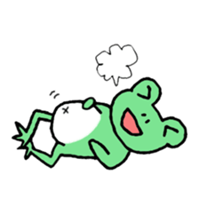 tamaco's Lovely Frog 2 sticker #2629656