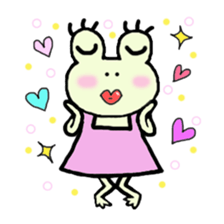 tamaco's Lovely Frog 2 sticker #2629676