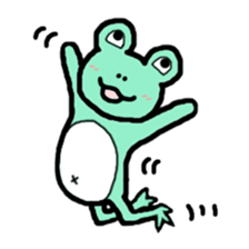 tamaco's Lovely Frog 2 sticker #2629679
