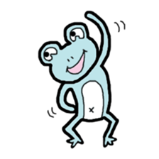 tamaco's Lovely Frog 2 sticker #2629681