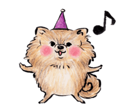 Pome-Manian sticker #2629943