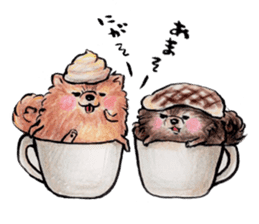 Pome-Manian sticker #2629945