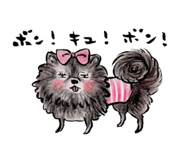 Pome-Manian sticker #2629951