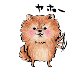 Pome-Manian sticker #2629959