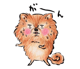 Pome-Manian sticker #2629960