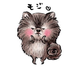 Pome-Manian sticker #2629961