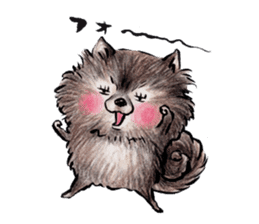 Pome-Manian sticker #2629964