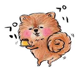 Pome-Manian sticker #2629965