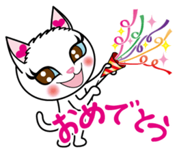 Sara & Sera of a Cat sticker #2630007