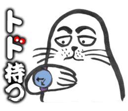 Sea lion's stickers of nonsense gags sticker #2630179