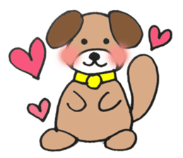 Dog Tomochan sticker #2630691