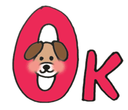 Dog Tomochan sticker #2630692