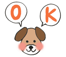 Dog Tomochan sticker #2630693