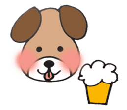 Dog Tomochan sticker #2630696