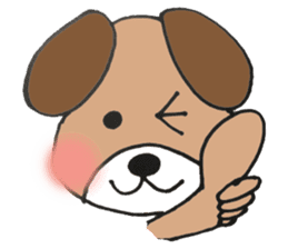 Dog Tomochan sticker #2630702