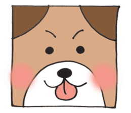 Dog Tomochan sticker #2630703