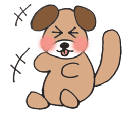 Dog Tomochan sticker #2630704