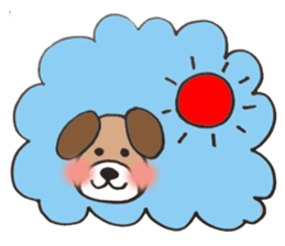 Dog Tomochan sticker #2630717
