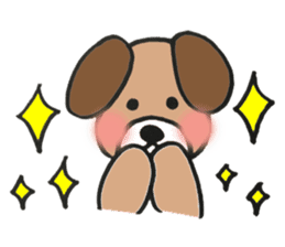 Dog Tomochan sticker #2630720