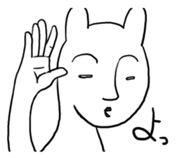 Beginning of strange rabbit conversation sticker #2630911