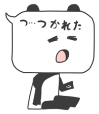 CUTE! KAWAII! spark joy PANDA sticker #2631050