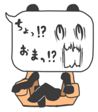 CUTE! KAWAII! spark joy PANDA sticker #2631071