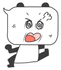 CUTE! KAWAII! spark joy PANDA sticker #2631076