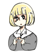 A Certain High School Girl sticker #2631404