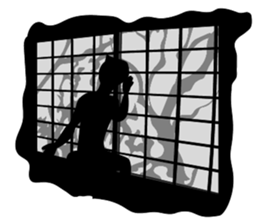 Ninja is watching sticker #2631794