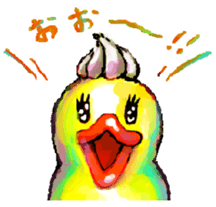 Rubber duck "Barbara" sticker #2631979