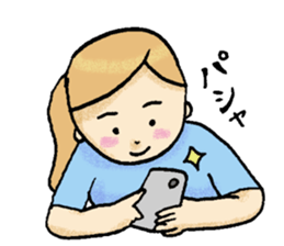 handwritten family sticker sticker #2632110