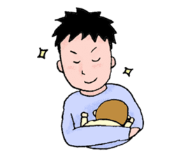 handwritten family sticker sticker #2632116