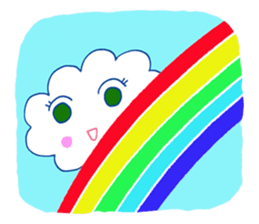 moku moku kumokosan sticker #2632132