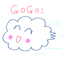 moku moku kumokosan sticker #2632137