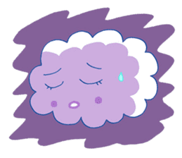 moku moku kumokosan sticker #2632143