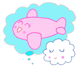 moku moku kumokosan sticker #2632146