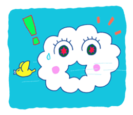 moku moku kumokosan sticker #2632147