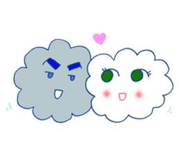 moku moku kumokosan sticker #2632149