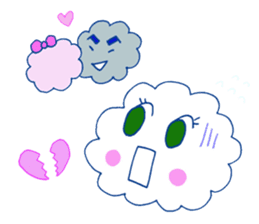 moku moku kumokosan sticker #2632151