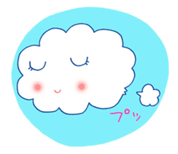 moku moku kumokosan sticker #2632156