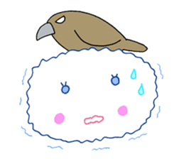 moku moku kumokosan sticker #2632158