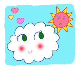 moku moku kumokosan sticker #2632159